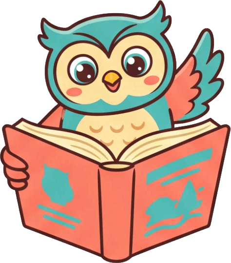 Kavi, the KAVI owl, gently encouraging